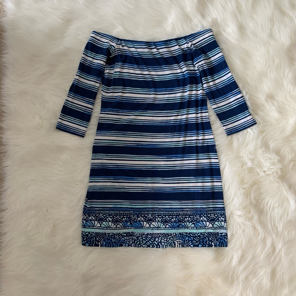 Off the shoulder lily pulitzer dress